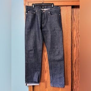 A.P.C. New Standard Straight Fit Jeans in Indigo